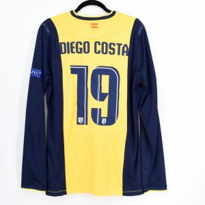 2013-14 Atletico Madrid Player Issue Away CL Shirt #19 DIEGO COSTA (Excellent) L - Image 1