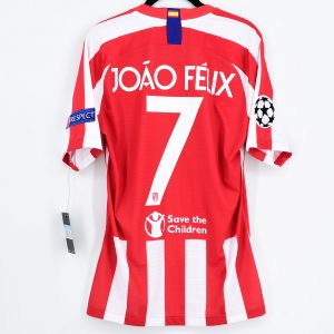 2019-20 Atletico Madrid Player Issue Home CL Shirt #7 JOAO FELIX (BNWT) M - Image 1