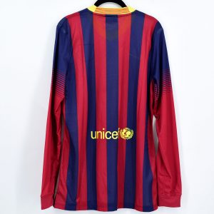 2013-14 Barcelona Player Issue Home L/S Shirt Nike *BNWT* L - Image 2