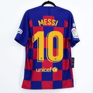 2019-20 Barcelona Player Issue 'Authentic' Home Shirt MESSI #10 Liga