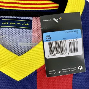 2013-14 Barcelona Player Issue Home Shirt Nike *BNWT* M - Image 3