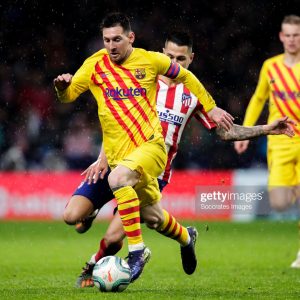 2019-20 Barcelona 'Authentic' Match Senyera Shirt #10 MESSI - Image 3