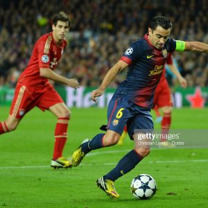 2012-13 Barcelona Player Issue Home L/S Shirt #6 XAVI CL Match Un Worn * - Image 4