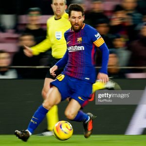 2017-18 Barcelona Player Issue Home L/S Shirt #10 MESSI (New) M - Image 4