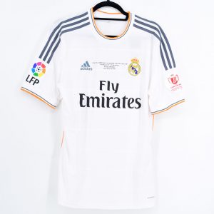 2013-14 Real Madrid Home Shirt Player Issue #11 BALE Final Copa Formotion (Excellent) - Image 2