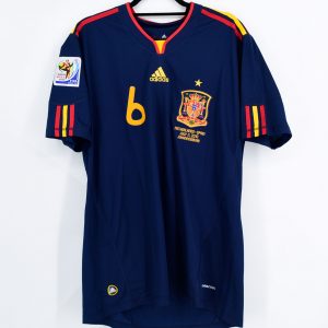 Spain World Cup 2010 Away Shirt #8 A. INIESTA (New) XL - Image 2