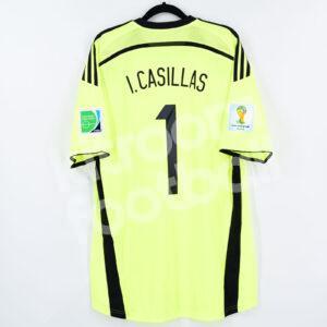 2014 Spain Goalkeeper Shirt #1 I. CASILLAS BNWT L Adidas FIFA World Cup - Image 1