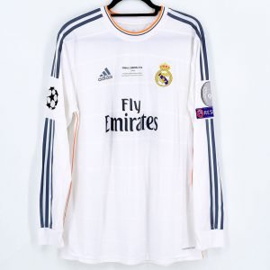 2013-14 Real Madrid Home Shirt Player Issue #21 MORATA Final CL Formotion (Very Good) - Image 2