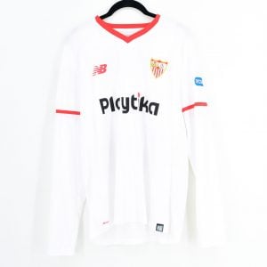 2017-18 Sevilla FC Home Shirt #24 NOLITO Match Worn - Image 2