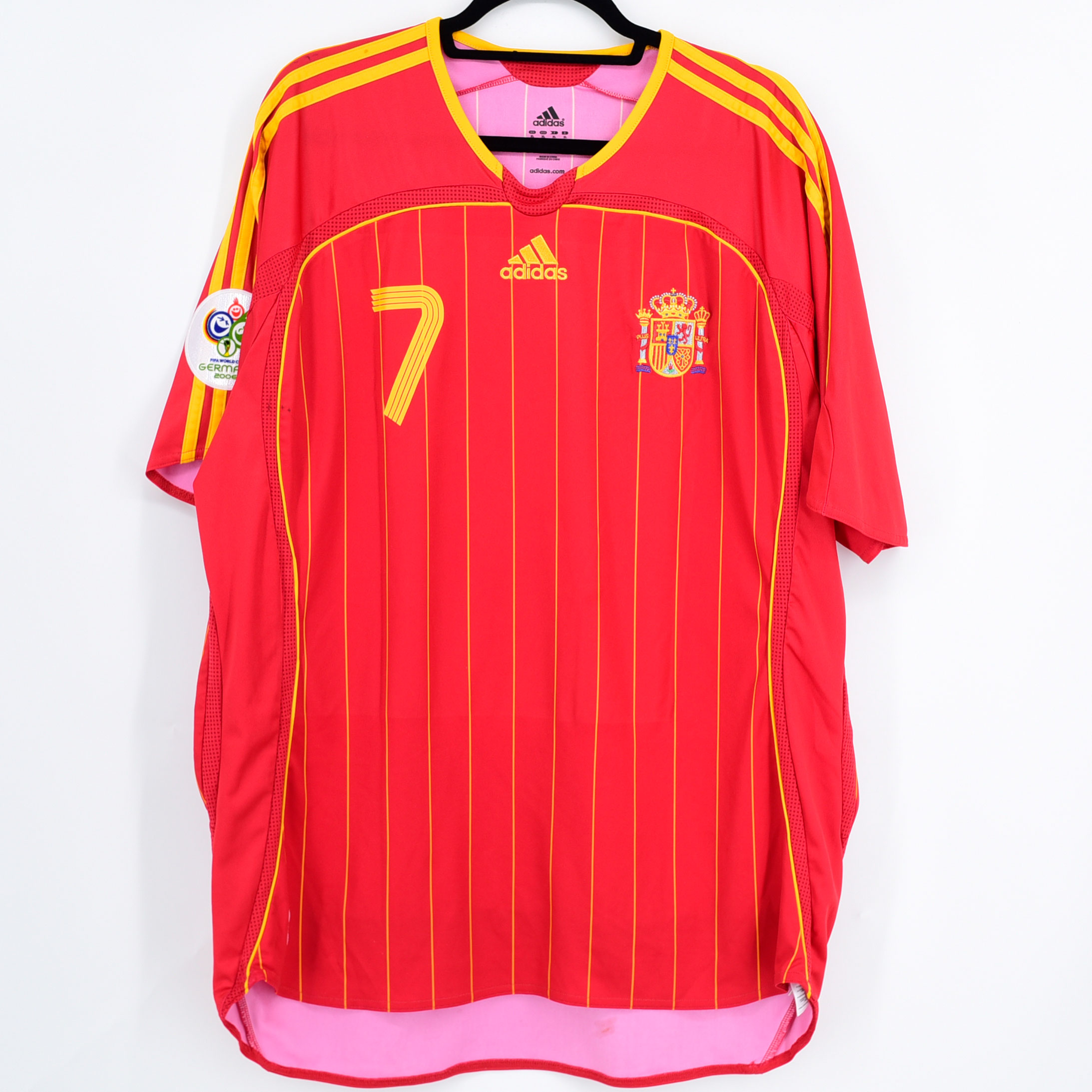 スペイン代表/2006年W杯 /背番号7/ラウール/サイズL 4995-51.jpg