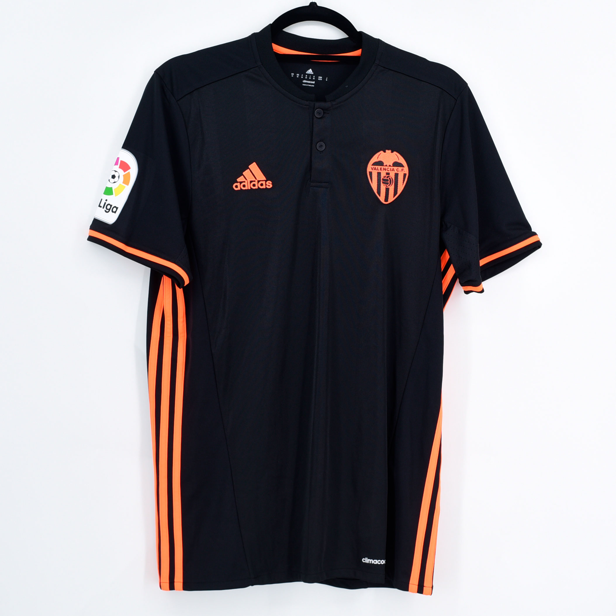 2016 17 Valencia CF Away Shirt 10 PAREJO Adidas BNWT M Kitroom Football