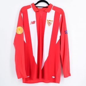 2015-16 Sevilla FC Away Shirt Europa League #24 LLORENTE Match Worn - Image 2