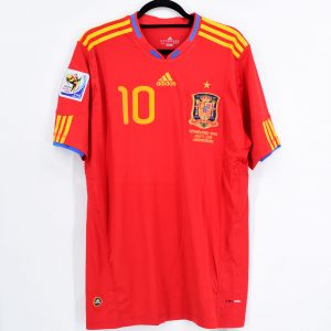 Spain World Cup 2010 Home Shirt #10 CAMPEONES *BNWT* XL - Image 2
