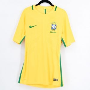 2016 Brazil Home Shirt Player Issue *BNWT* M - Image 1
