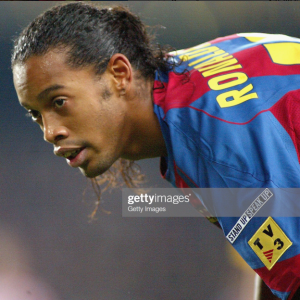 2004-05 Barcelona Stand Up Speak Up Sponsor Patch - Image 3