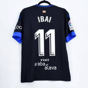 2017-18 Alaves Away Shirt #11 IBAI Kelme *BNWT* M