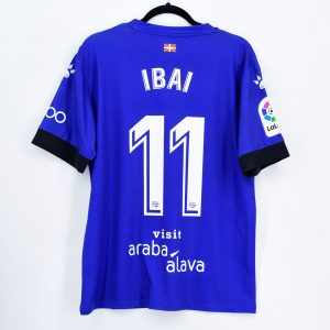 2017-18 Alaves Home Shirt #11 IBAI Kelme *BNWT* L - Image 1