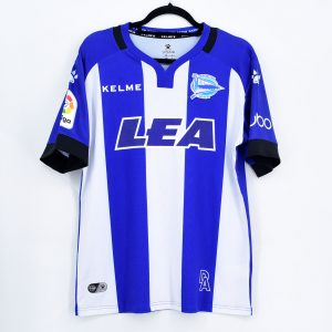 2017-18 Alaves Home Shirt #11 IBAI Kelme *BNWT* L - Image 2