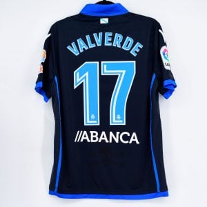 2017-18 Deportivo Away Shirt #17 VALVERDE *BNWT* M - Image 1