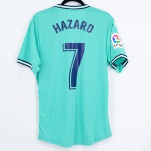 2019-20 Real Madrid Third Shirt Authentic #7 HAZARD Climachill - Image 1