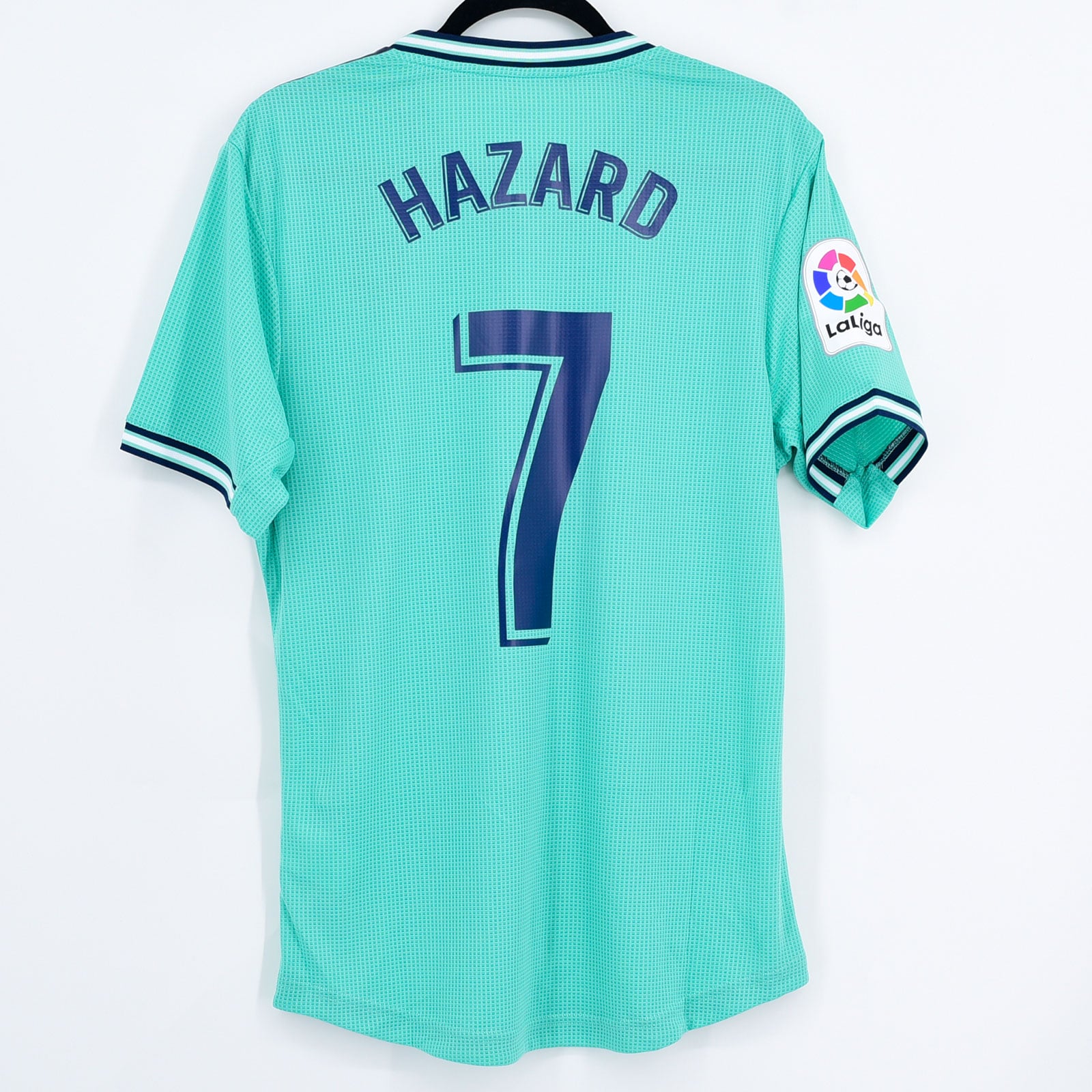 2019-20 Real Madrid Third Shirt Authentic #7 HAZARD Climachill