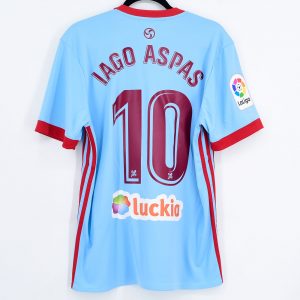 2017-18 Celta Vigo #10 IAGO ASPAS Home Shirt Adidas *BNWT* M