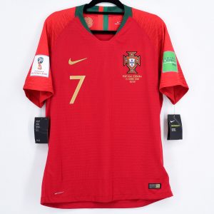 Portugal World Cup 2018 Home Shirt Authentic #7 RONALDO vs Spain *BNWT* L - Image 2