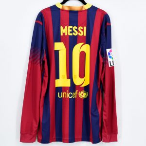 2013-14 Barcelona Home L/S Shirt Nike #10 MESSI *BNWT* L