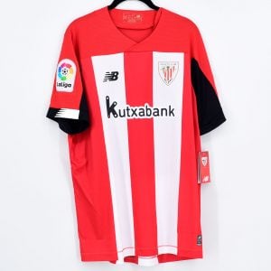 Official 2019-20 Athletic Bilbao La Liga Home Shirt (New Balance) (Size L) - Image 1