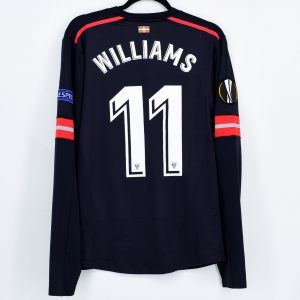 2017-18 Ath. Club Bilbao Away Shirt Player Issue #11 WILLIAMS Europa League