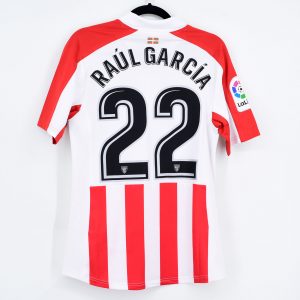 2017-18 Ath. Club Bilbao Home Shirt Player Issue #22 RAÚL GARCÍA