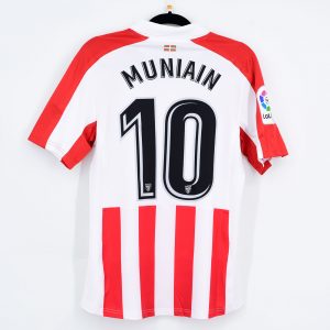 Original 2017-18 Ath. Club Bilbao Home Shirt Player Issue #10 MUNIAIN - Image 1