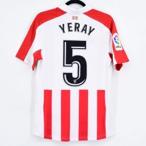 2017-18 Ath. Club Bilbao Home Shirt Player Issue #5 YERAY