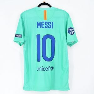 2011-12 Barcelona Third Shirt #10 MESSI Champions League *NEW* M - Image 1