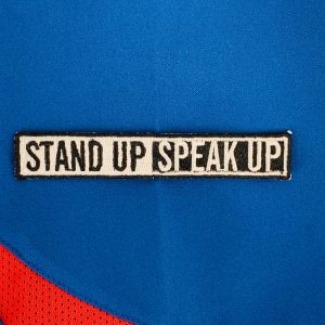 2004-05 Barcelona Stand Up Speak Up Sponsor Patch