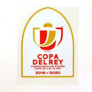 Original Player Issue 2019-20 Copa del Rey Patch Badge Spain