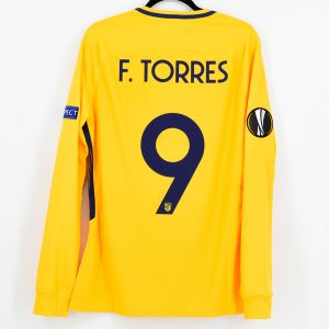 2017-18 Atletico Madrid Player Issue Away Shirt #9 F. TORRES Europa League ** - Image 1