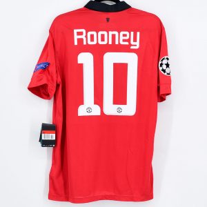 2013-14 Manchester United Home Shirt #10 ROONEY *BNWT* L Champions League - Image 1
