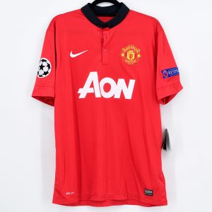 2013-14 Manchester United Home Shirt #10 ROONEY *BNWT* L Champions League - Image 2