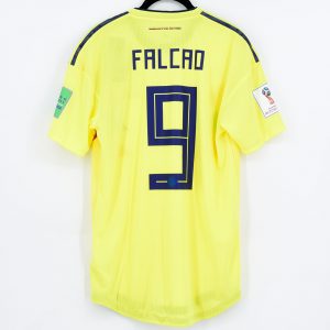 Colombia World Cup 2018 Home Shirt #9 FALCAO vs England Climachill M