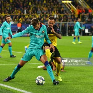 2019-20 Barcelona Third Shirt #3 Piqué Champions League Match Un Worn - Image 4