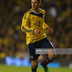 2014 Colombia Home Shirt #3 PEDRO FRANCO Match Worn Adizero - Image 3