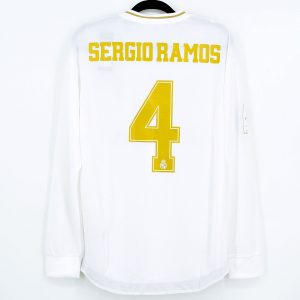 Real Madrid Shirt Final Supercopa 2020 Jeddah #4 SERGIO RAMOS Climachill