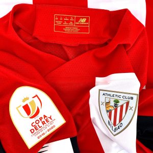 2019-20 Ath. Club Bilbao Home Shirt Player Issue #5 YERAY Copa del Rey Elite *BNWT* L - Image 3