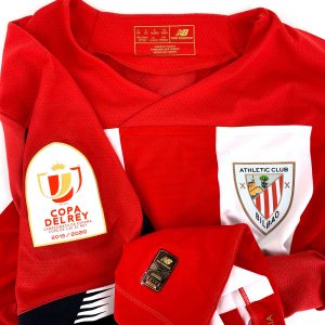 2019-20 Ath. Club Bilbao Home Shirt Player Issue #4 I. MARTINEZ Copa del Rey Elite *BNWT* L - Image 3