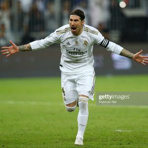 Real Madrid Shirt Final Supercopa 2020 Jeddah #4 SERGIO RAMOS Climachill - Image 4