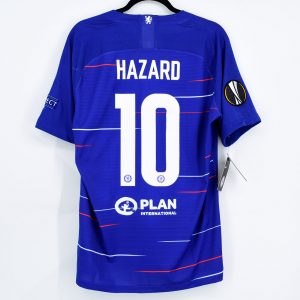 2018-19 Chelsea Final Europa League Authentic Shirt #10 HAZARD - Image 1