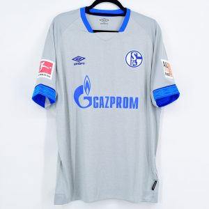 2018-19 Schalke 04 Away Shirt #5 NASTASIC Umbro Trikot - Image 2