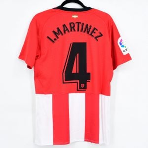 2018-19 Ath. Club Bilbao Home Shirt Player Issue #4 I. MARTINEZ