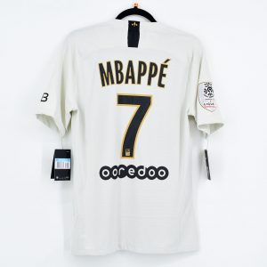 2018-19 PSG Away Authentic Vapor Shirt #7 MBAPPE Ligue 1 - Image 1